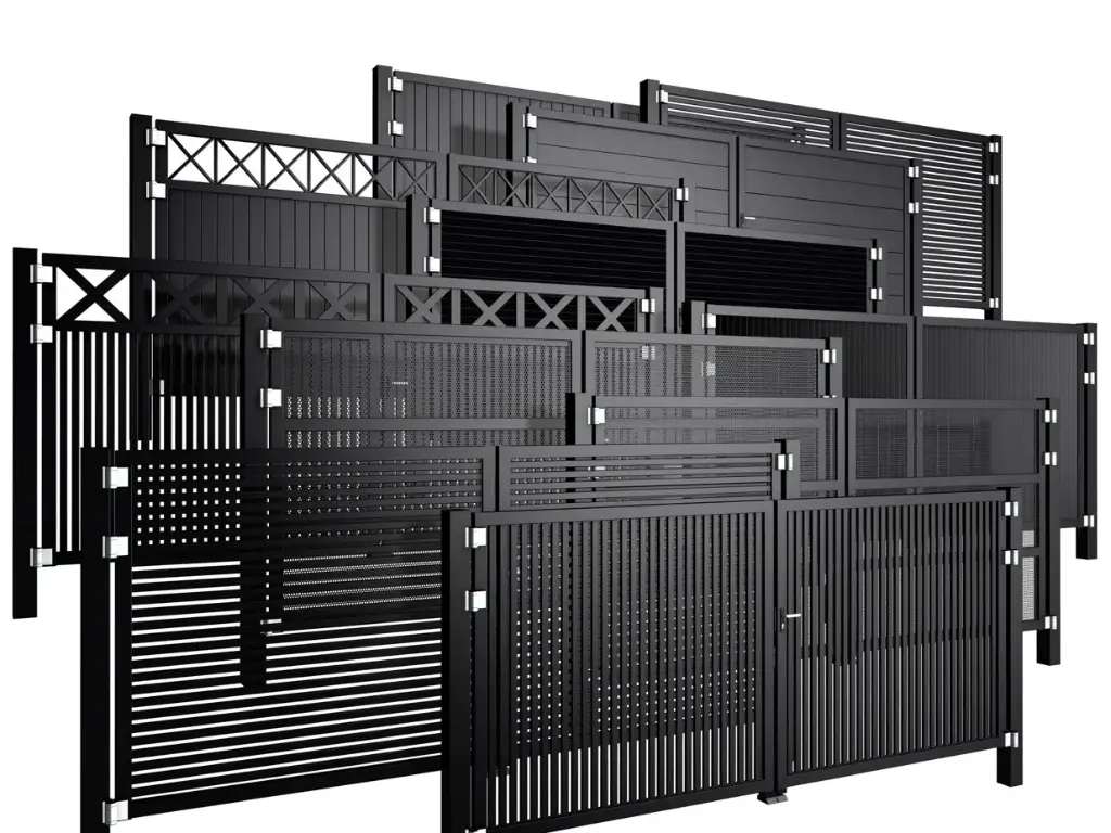 ALUMINIUM POORT 