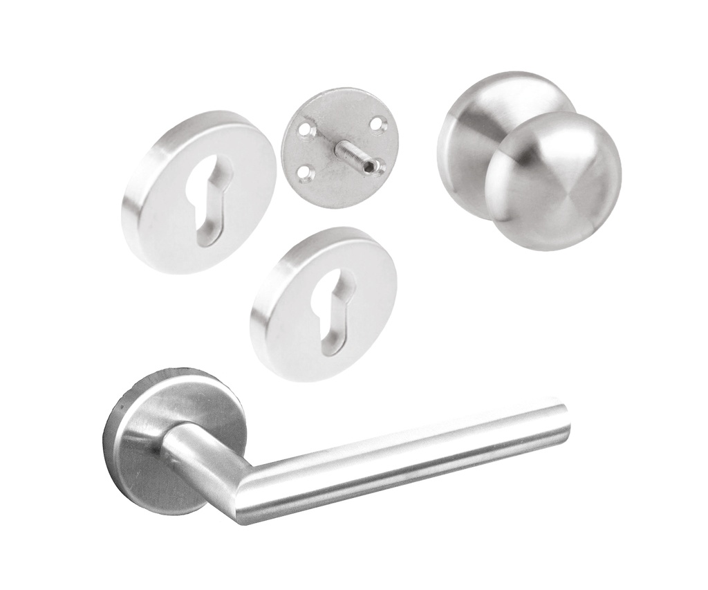 ROND INOX - POIGNÉE RONDE OU CLASSIQUE