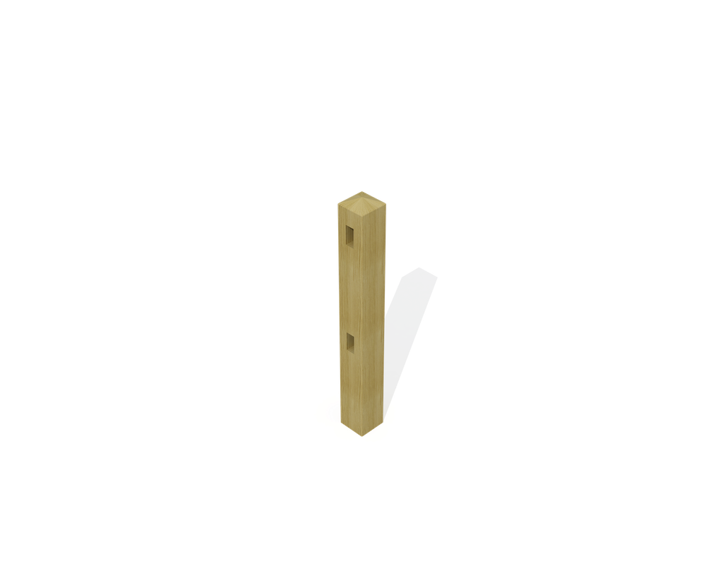 [7921T] GREENLINE PAAL 210CM (12X12CM) - MET DIAMANTKOP