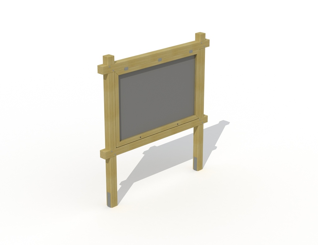 [L001*] PANNEAU D INFORMATION FOREST SANS TOIT 230CM