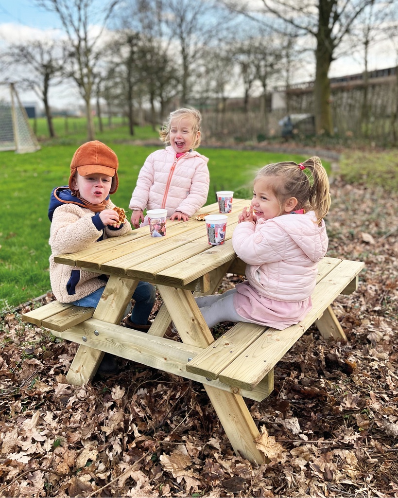 [P0560] KINDERPICKNICKTAFEL DELUXE RNG 120X90CM