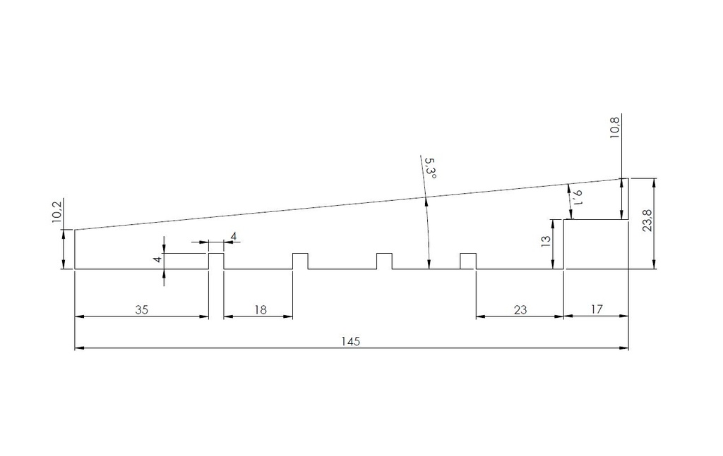 [24145OPG] OVERLAPPLANCHET RNG 24X145 MM